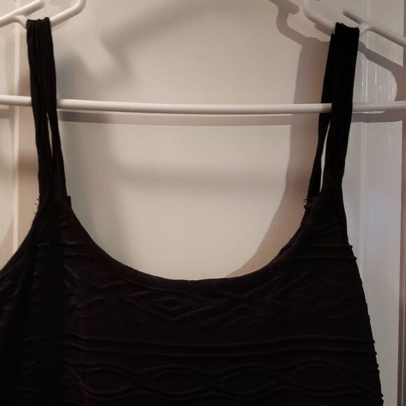 SHAPEFX Fitted Black Lomg ribbed dress,Simple yet Stunning. Size 8 NEVER WORN - Picture 7 of 13